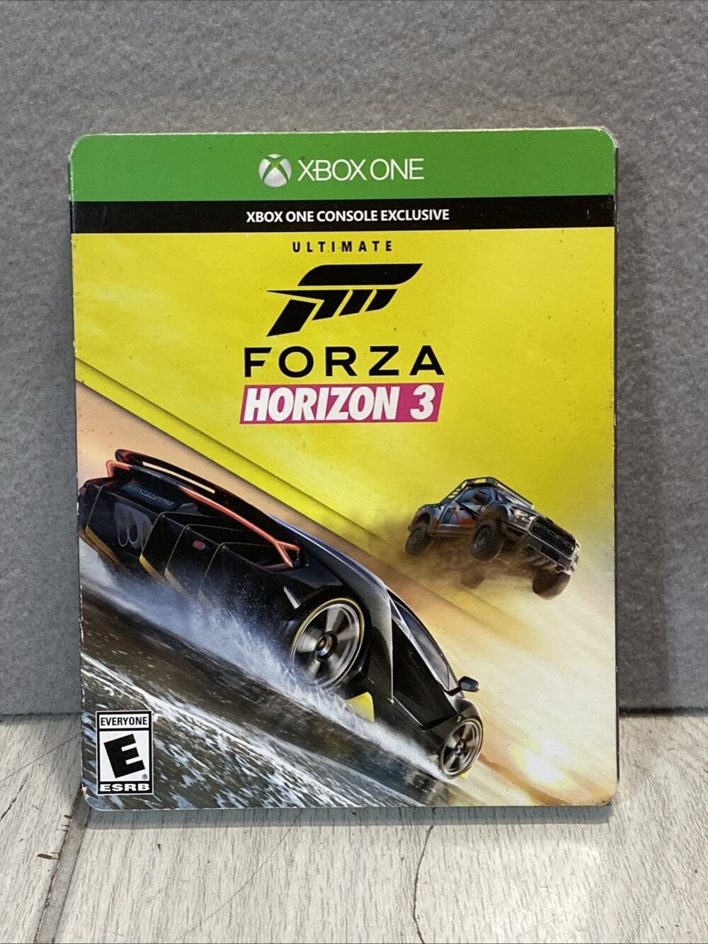 Forza Horizon 3 Ultimate Microsoft Xbox One 2016 Limited Steel Book Complete NIB